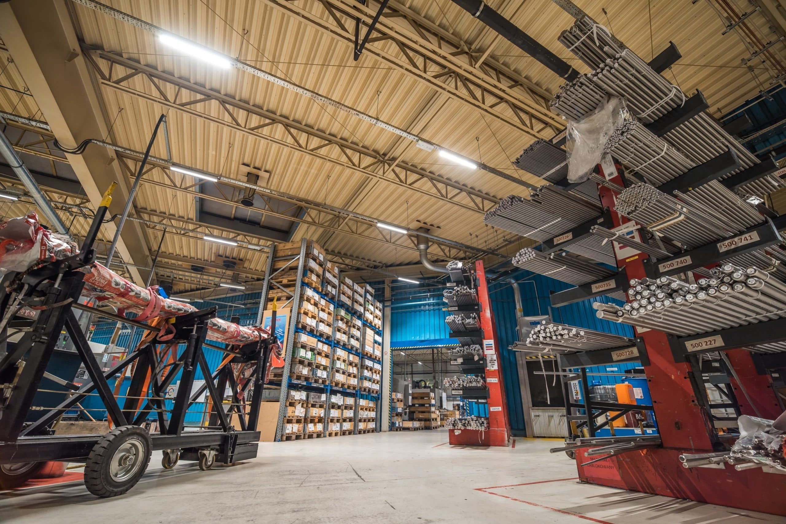 Leuchten Industrial im Lager von Broen - Luxon LED